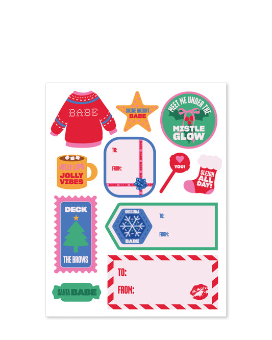 Holiday Sticker Sheet